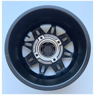 4/156 Tusk Wasatch Beadlock Wheel 15x7 5.0 + 2.0 Matte Black 185-280-0014 #185-280-0014