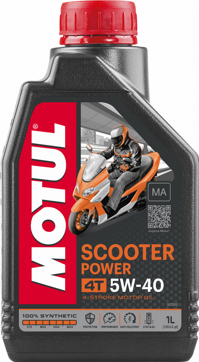 SCOOTER 4T 5W40 SYN 1 LTR#mpn_105958