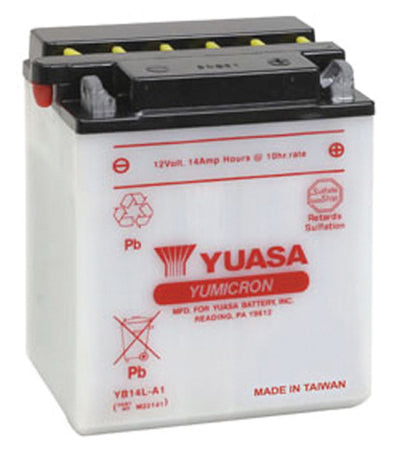YUASA YB14L-A1 YUMICRON-12 VOLT BATTERY#mpn_YUAM22141