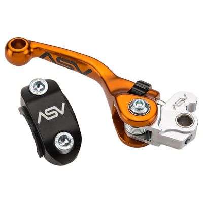 ASV F4 Series Brake Lever with Free Rotating Bar Clamp#mpn_