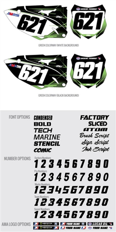 Factory Effex DX1 Kawasaki Two Backgrounds#mpn_01-62095-A