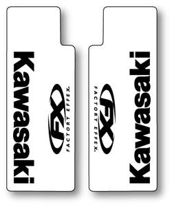 Factory Effex Clear Upper Fork Shields 2015 Kawasaki Black#mpn_06-38104