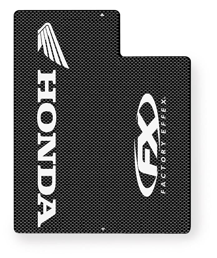 Factory Effex Carbon Upper Fork Shields 2015 Honda White#mpn_06-38320