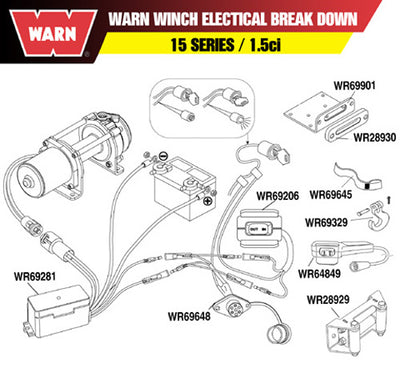 WARN WINCH REMOTE CONTROL#mpn_64849