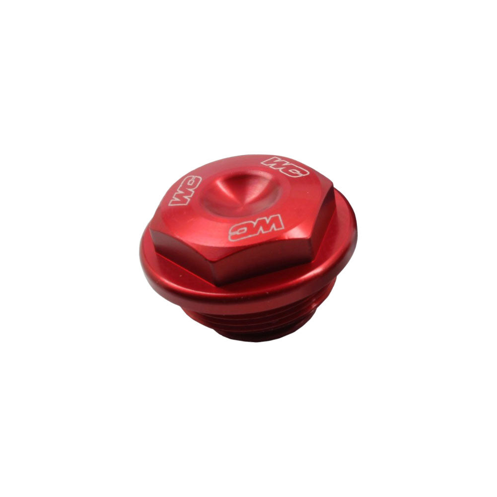 Works Connection Rear Brake Reservoir Cap Red#mpn_21-765