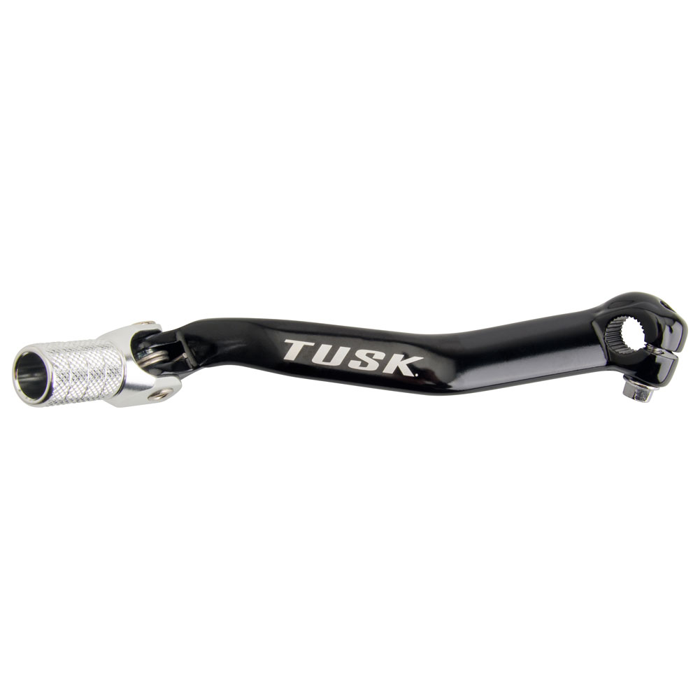 Tusk Folding Shift Lever Black/Silver Tip#1030850213 – MX