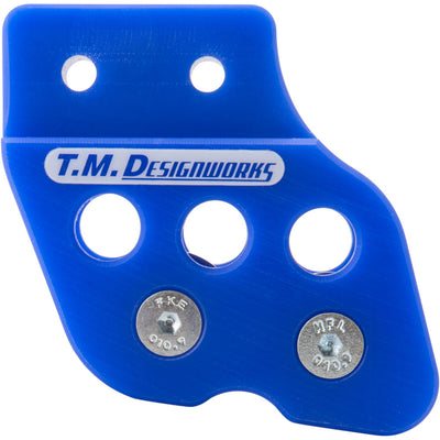 T.M. Designworks Factory Edition 1 Rear Chain Guide Yamaha Blue#mpn_RCG-002-BU