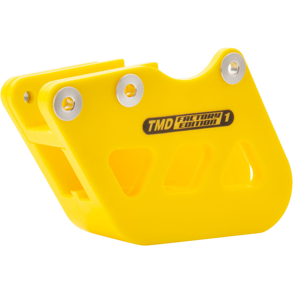 T.M. Designworks Factory Edition 1 Rear Chain Guide Suzuki Yellow#mpn_RCG-SMX-YL