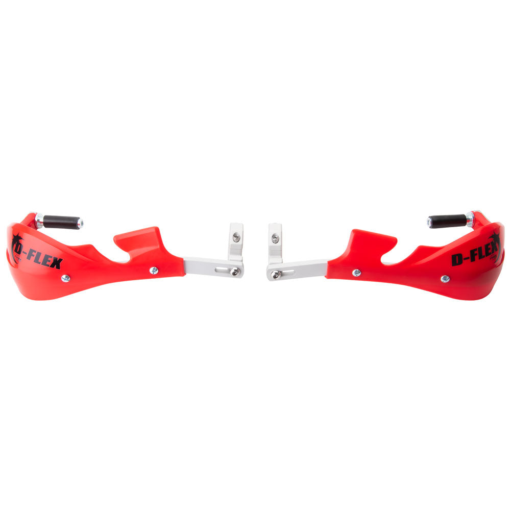 Tusk D-Flex Handguards Red 1 1/8" Bar Mounts#mpn_1096470018