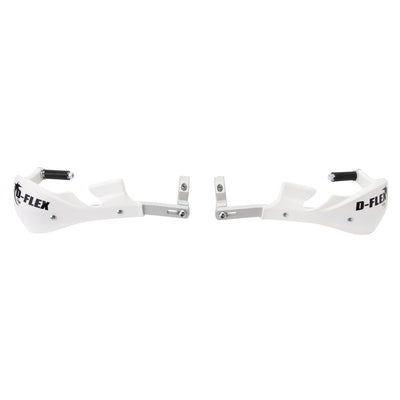 Tusk D-Flex Handguards White 1 1/8" Bar Mounts#mpn_1096470019