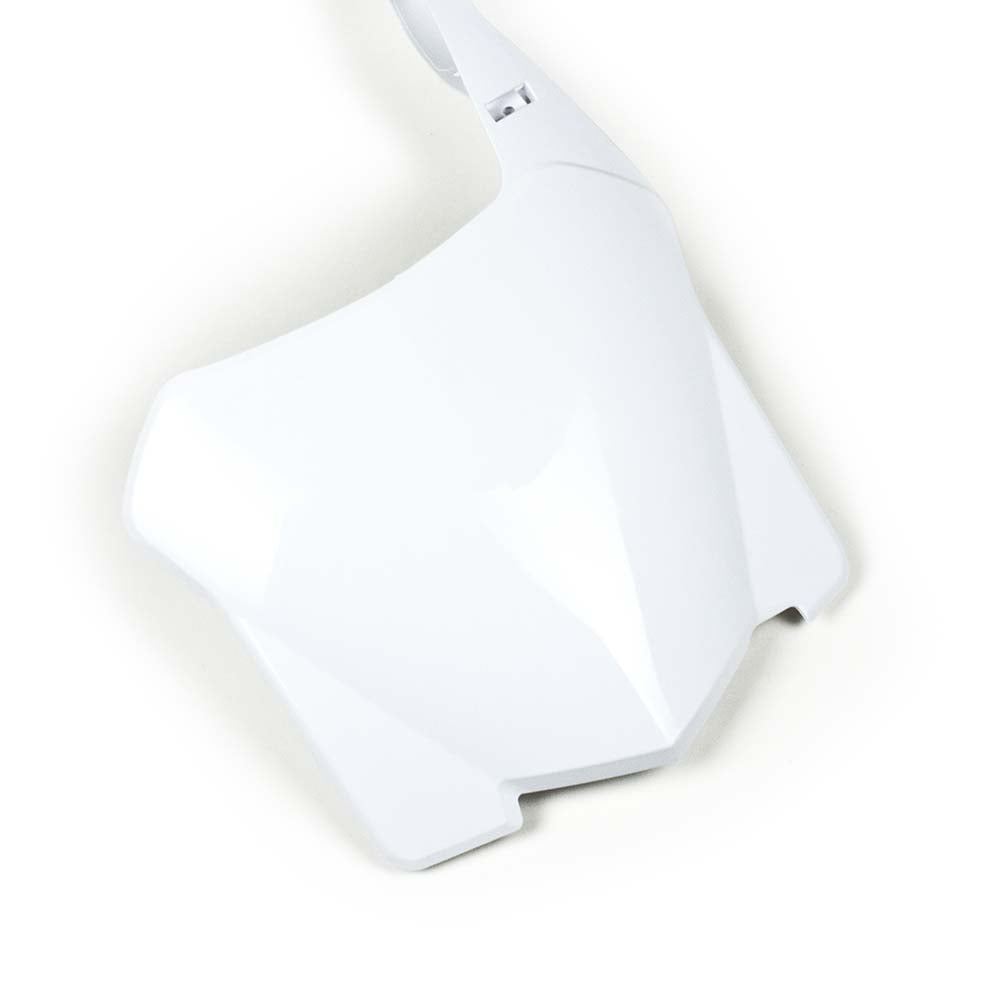 Factory Effex Plastic Front Number Plate White For Honda CRF250 2008#mpn_11-73326