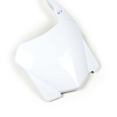Factory Effex Plastic Front Number Plate White For Honda CRF250 2008#mpn_11-73326
