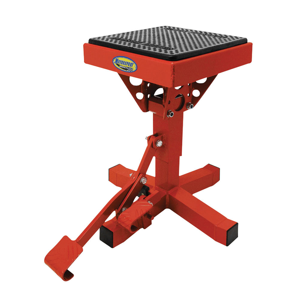 Motorsport Products P-12 Adjustable Lift Stand Red#mpn_92-4013