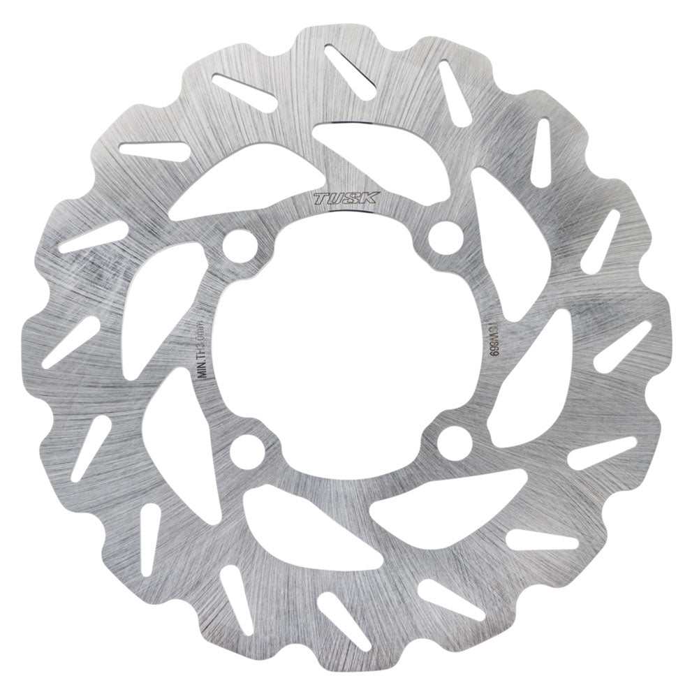 Tusk Stainless Steel Typhoon Brake Rotor, Rear#116847-P