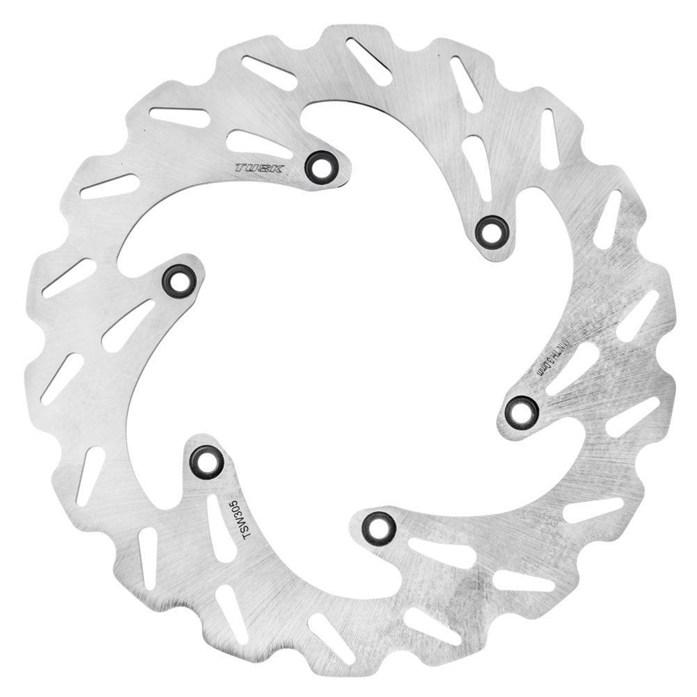 Tusk Stainless Steel Typhoon Brake Rotor, Rear#116847-P