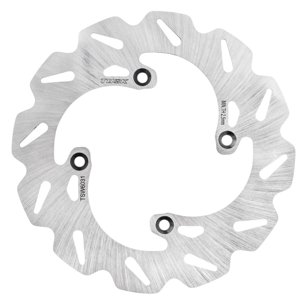 Tusk Stainless Steel Typhoon Brake Rotor, Rear#116847-P