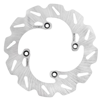 Tusk Stainless Steel Typhoon Brake Rotor, Rear#116847-P