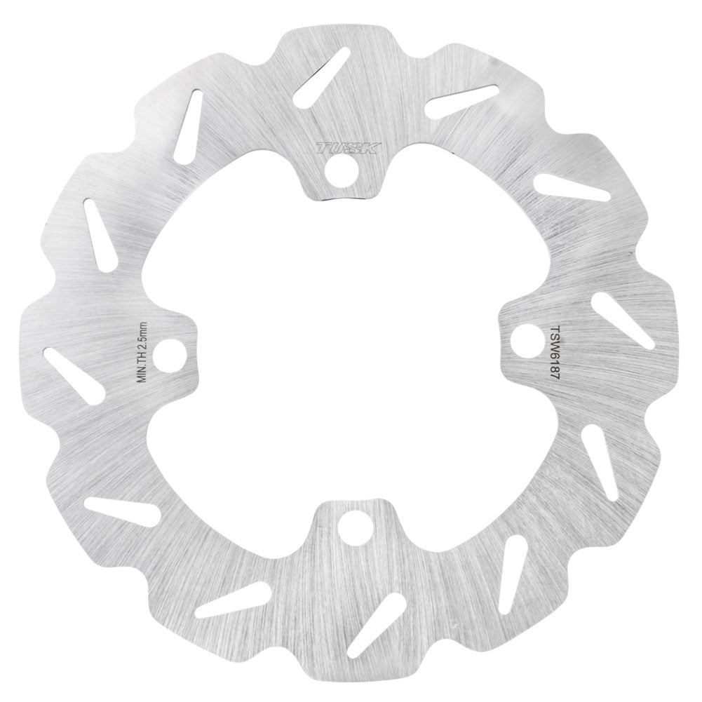 Tusk Stainless Steel Typhoon Brake Rotor, Rear#116847-P