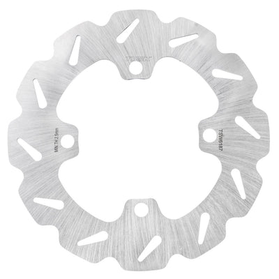 Tusk Stainless Steel Typhoon Brake Rotor, Rear#116847-P