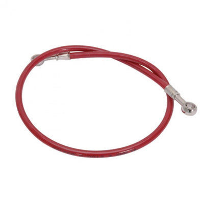 Tusk Front Motorcycle Steel Braided Brake Line#120154-P