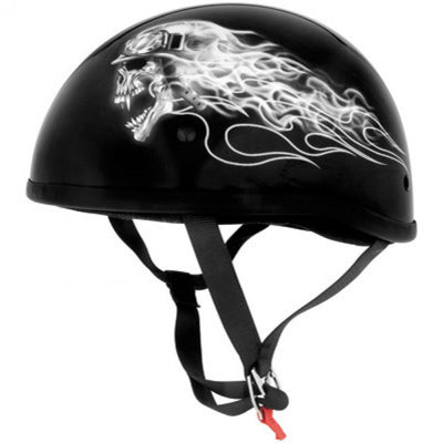 Skid Lid Original Half-Face Motorcycle Helmet#121954-P