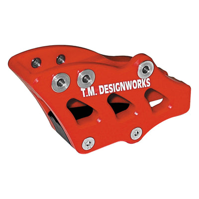 T.M. Designworks Factory Edition 2 Rear Chain Guide Red#mpn_RCG-CR4-RD