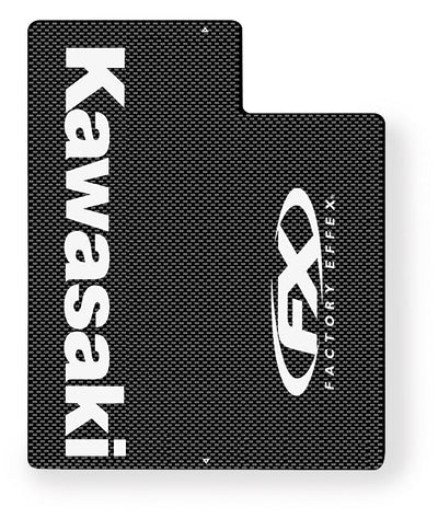 Factory Effex Carbon Upper Fork Shields 2015 Kawasaki White#mpn_06-38124