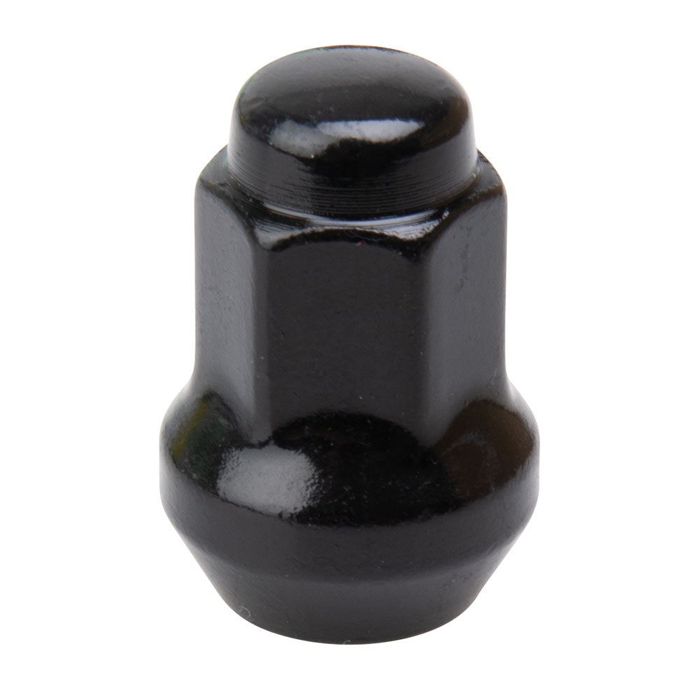 Tusk Tapered Lug Nut 3/8" with 14mm Head Black#mpn_128-711-0009