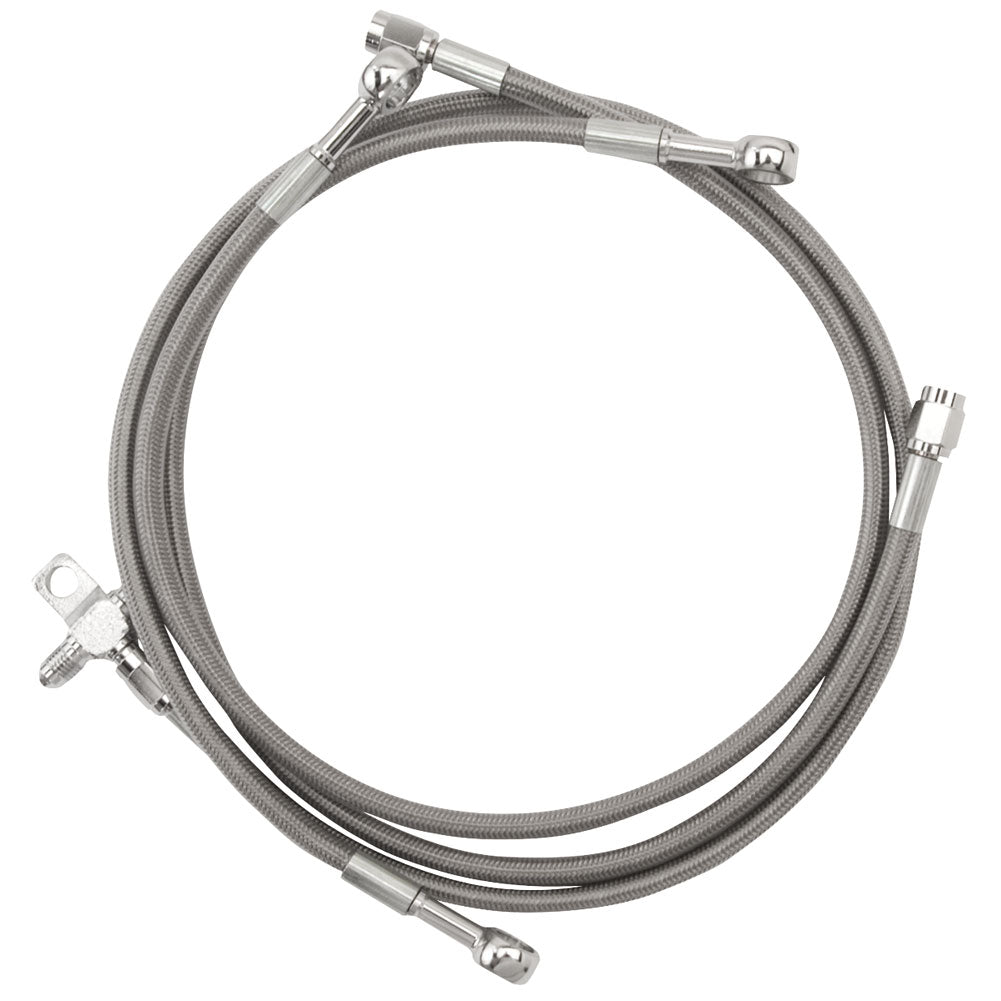 Streamline Rear Steel Braided Brake Line#135315-P