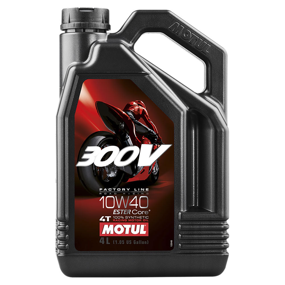 Motul 300V 4T Factory Line Synthetic Motor Oil #135565-P