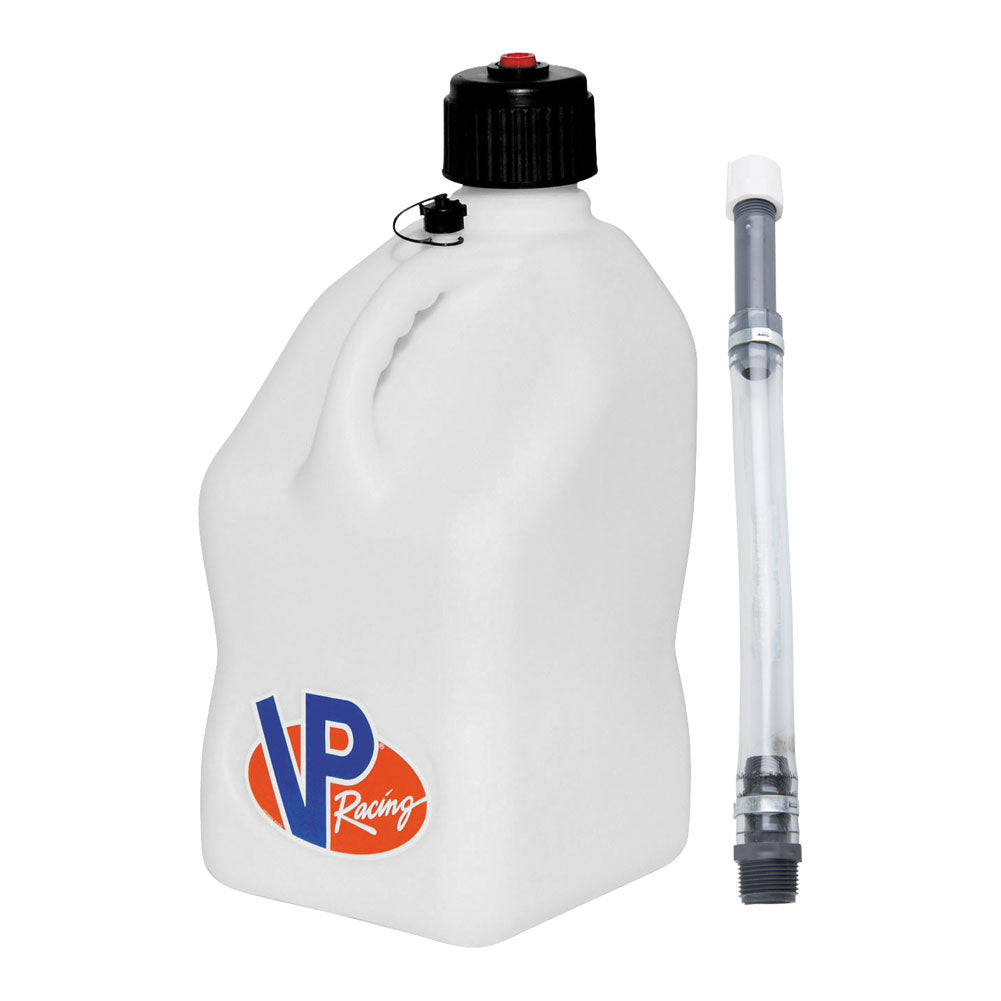 VP Racing Square Utility Jug with Deluxe Jug Tube #138936-P