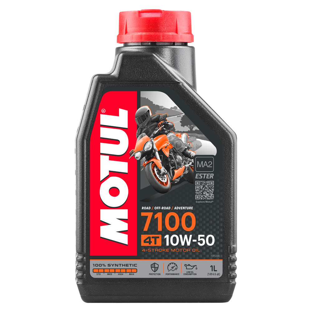 Motul 7100 Synthetic 4-Stroke Motor Oil #141838-P