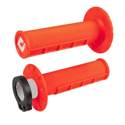 Odi V2 Half Waffle MX Lock-On Grips#142601-P1