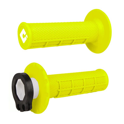 Odi V2 Half Waffle MX Lock-On Grips#142601-P1