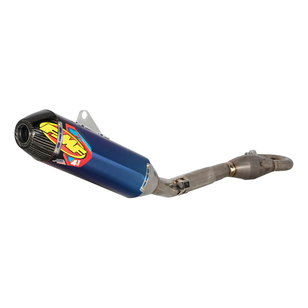 FMF Factory-4.1 RCT Anodized System With Carbon End Cap#142844-P