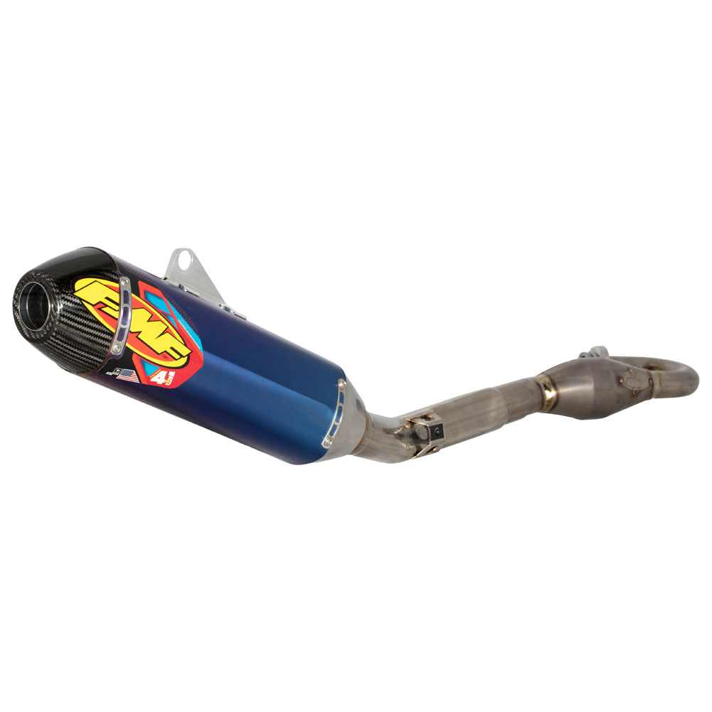 FMF Factory-4.1 RCT Anodized System With Carbon End Cap#142844-P