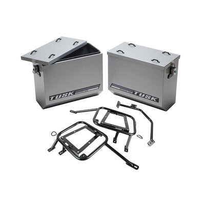 Tusk Aluminum Panniers with Pannier Racks#146734-P