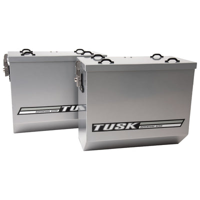 Tusk Aluminum Panniers with Pannier Racks#146734-P