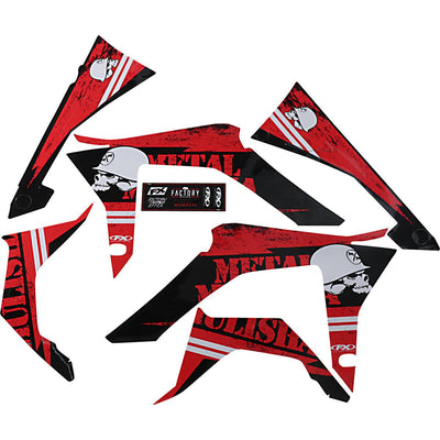METAL MULISHA SHROUD/AIRBOX GRAPHIC KIT HONDA CRF250#mpn_23-11340