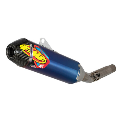 FMF Factory-4.1 RCT Anodized Titanium Silencer with Carbon End Cap#147936-P