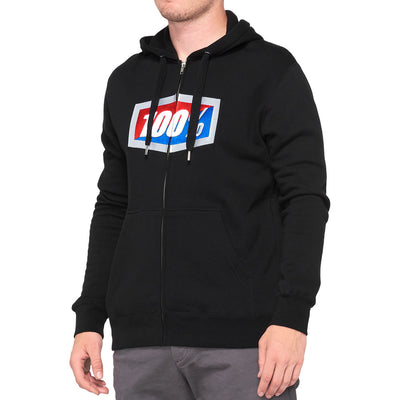 100% Official Zip-Up Hooded Sweatshirt#160578-P11