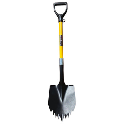 Krazy Beaver Super Shovel with Axia Alloys Mount Kit 2" Black/Yellow#mpn_1613110011