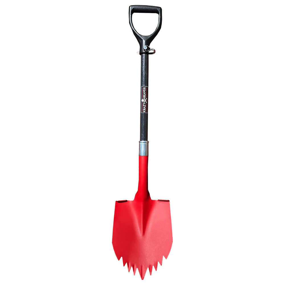 Krazy Beaver Super Shovel with Axia Alloys Mount Kit 1.625" Red/Black#mpn_1613110013