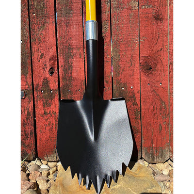 Krazy Beaver Super Shovel with Axia Alloys Mount Kit 1.625" Silver/Yellow#mpn_1613110025