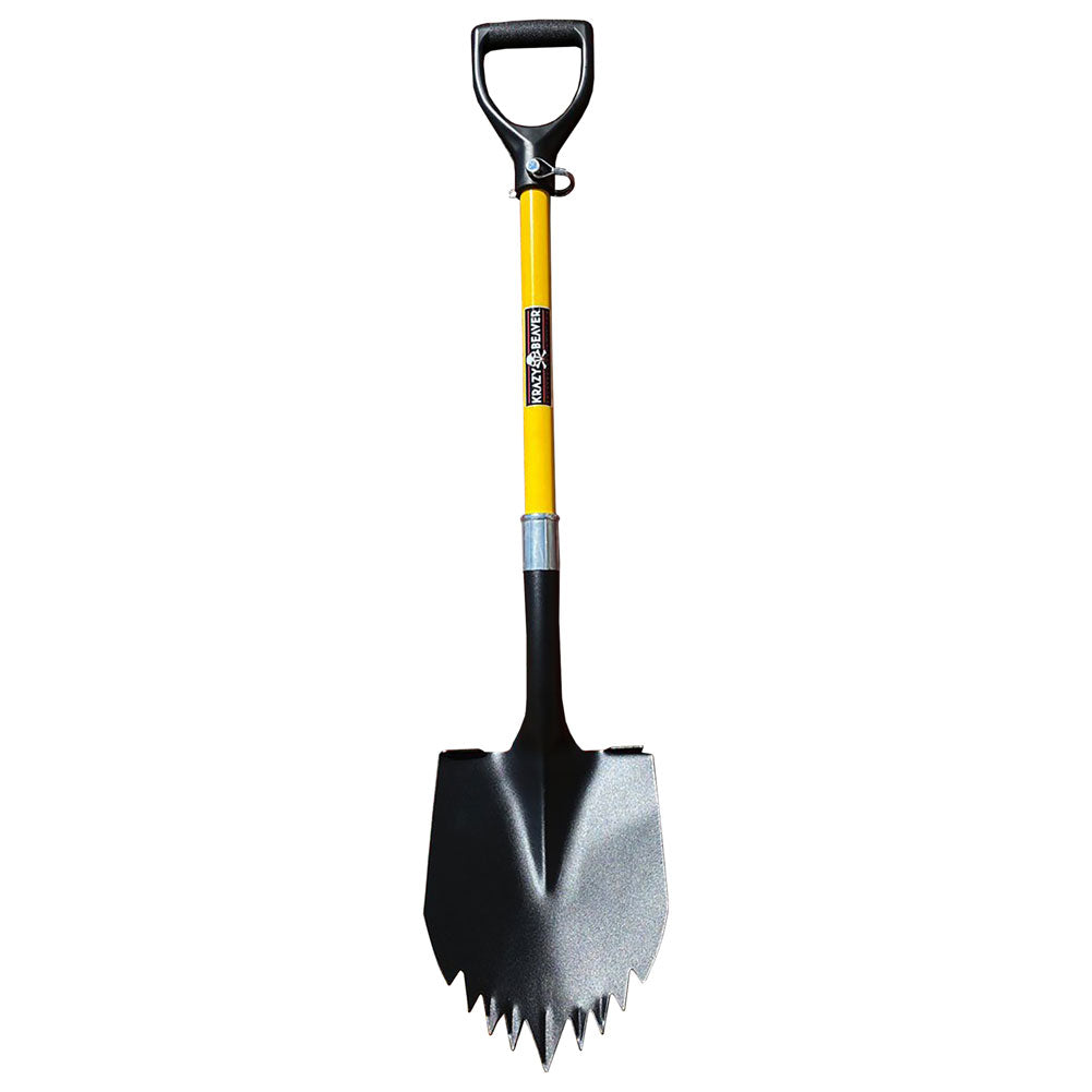 Krazy Beaver Super Shovel with Axia Alloys Mount Kit 1.75" Silver/Yellow#mpn_1613110026