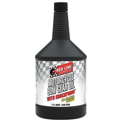 Red Line Gear Oil With ShockProof 80W 1 Quart #42704