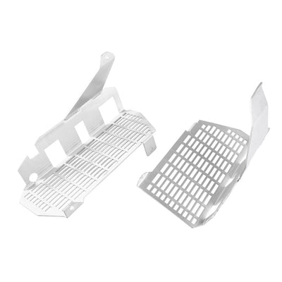 Flatland Racing Radiator Guards Silver#mpn_12-72