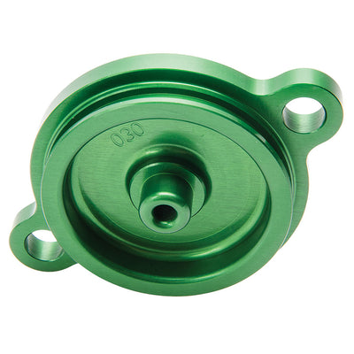 Works Connection Oil Filter Cover Green#mpn_27-046