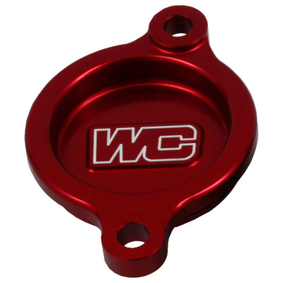 Works Connection Oil Filter Cover #163698-P