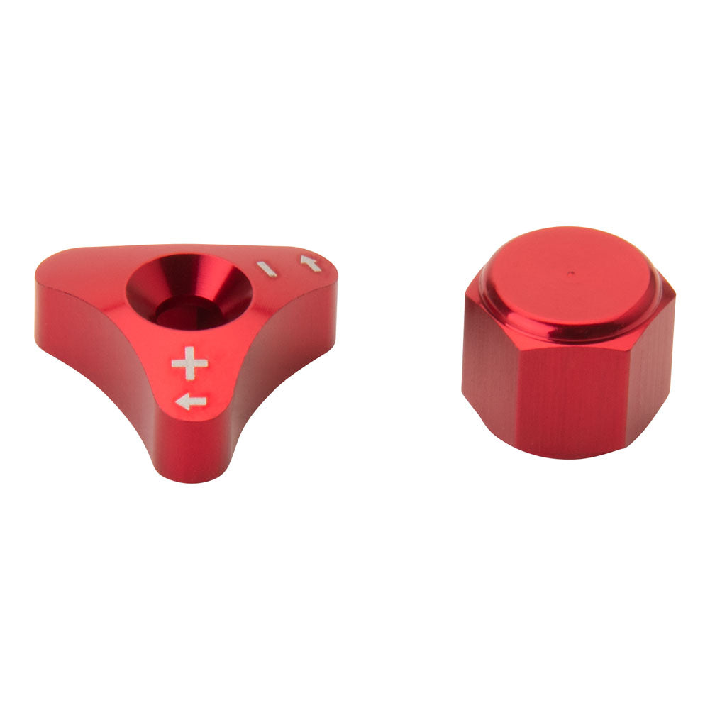 Tusk Billet WP Fork Adjuster Knobs #169870-P